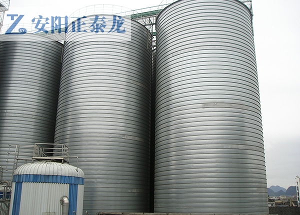桂林粮食钢板仓施工